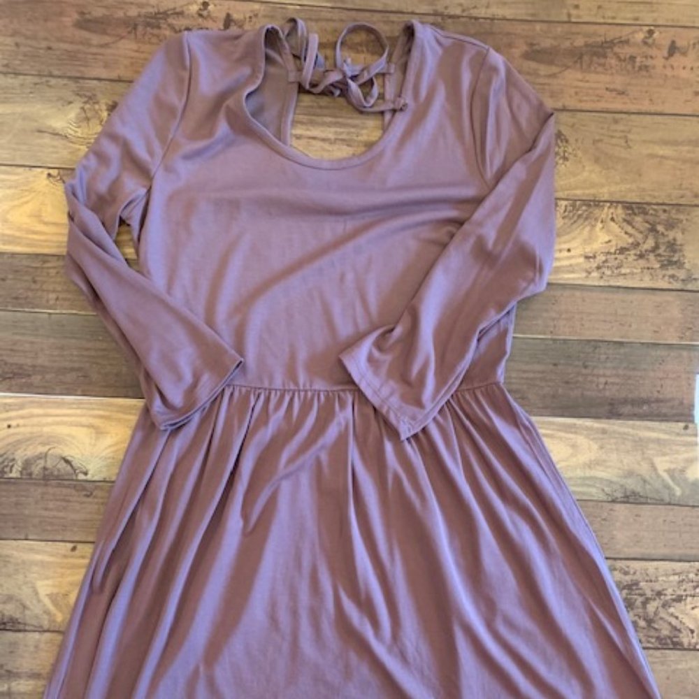 Maurice's Dress in a beautiful Plum color